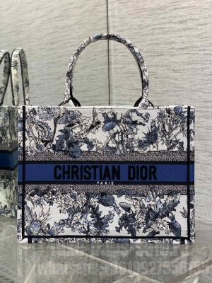 Medium Dior Book Tote Embroidery Embroidery M1296ZTDT-5