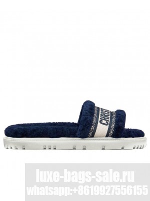 Christian Dior Women's Dway Slide Dark Blue