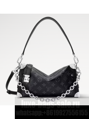 Louis Vuitton NEW Side Trunk MM East West M26226 black