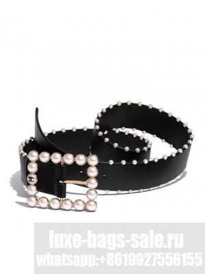Chanel Belt AA7709 Black