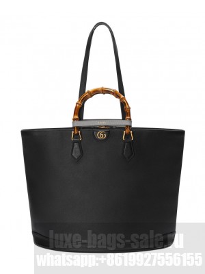Gucci Diana Large Tote Bag 746270 Black