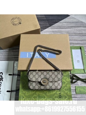 GUCCI OPHIDIA MINI BAG 760194 brown