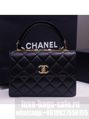 CHANEL small Flap Bag With Top Handle 92236-10