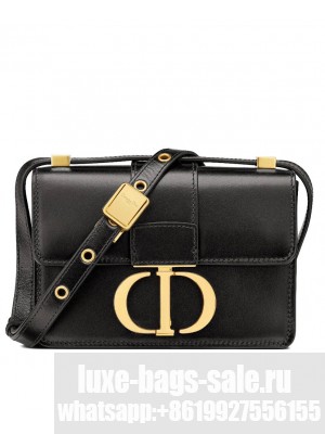Christian Dior Micro 30 Montaigne Bag Black