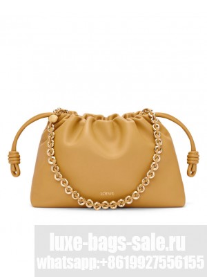 Loewe Flamenco Purse Bag In Mellow Nappa Lambskin Apricot
