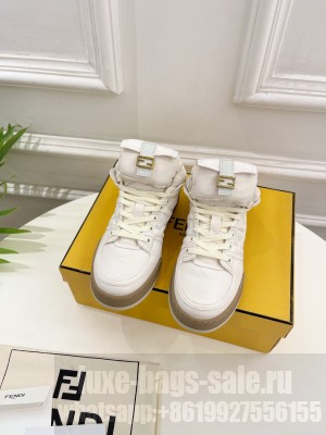 FENDI MATCH nylon high-tops sneakers 8E8380