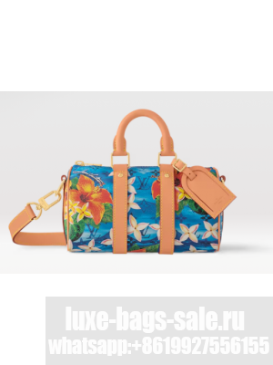 Louis Vuitton Keepall Bandouliere 25 M24999 Bright Blue