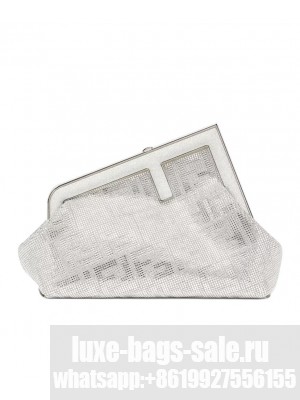 Fendi First Small 8BP129 Silver