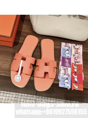Hermes Oran Flat Slide Sandals 2023 Collection 024