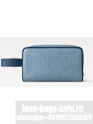 Louis Vuitton Locker Dopp Kit M14839 Blue