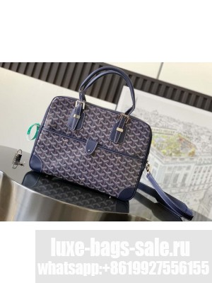 Goyard Ambassade Document Case Navy