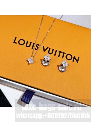 Louis Vuitton Necklace & Earring set LV050 2024 Collection