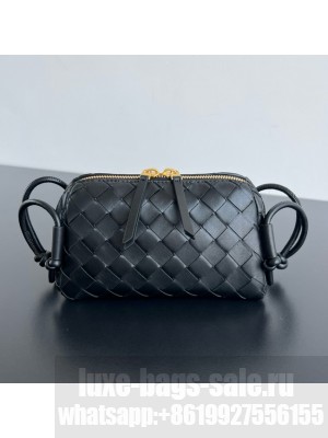 Bottega Veneta Intrecciato Concert Pouch 794258 black