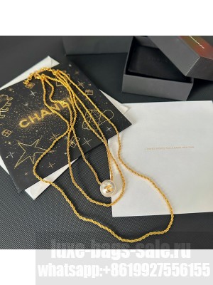 CHANEL Necklace ABA307