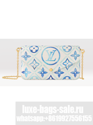 Louis Vuitton Felicie Pochette M11459 Lagoon Blue