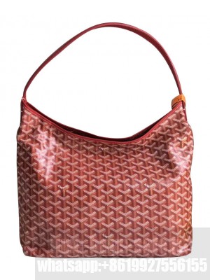 Goyard Boheme Hobo Bag Red