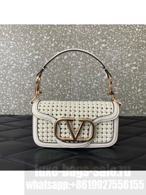 VALENTINO Super Mini chain bag 5041 white