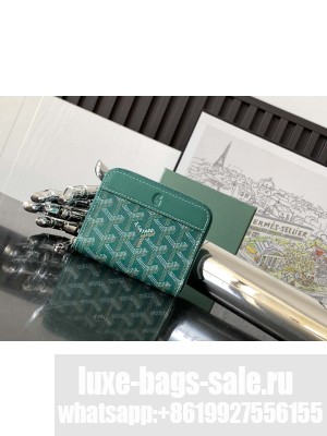 Goyard Matignon Mini Wallet Green