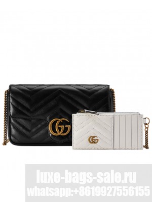 Gucci GG Marmont Mini Bag 751526 Black