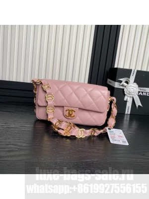 Chanel FLAP BAG AS5174 pink