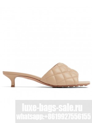 Bottega Veneta Women's Padded Mule 729764 Apricot