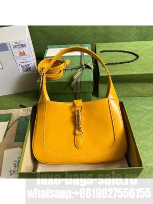 GUCCI JACKIE 1961 SMALL SHOULDER BAG 636709 yellow
