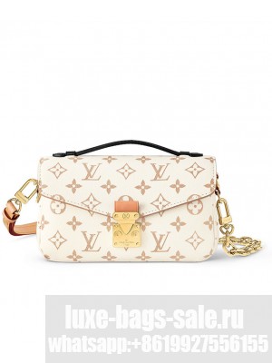 Louis Vuitton Pochette Metis East West M46914 Cream