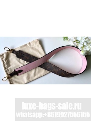 Louis Vuitton Bandouliere Shoulder Strap in Monogram Canvas J02330 Pink 2018