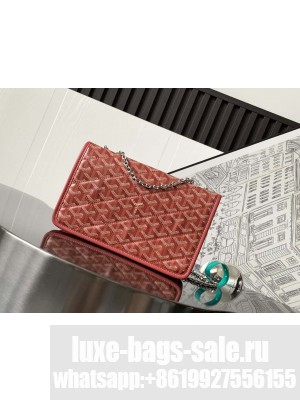 Goyard Alexandre III Bag Red