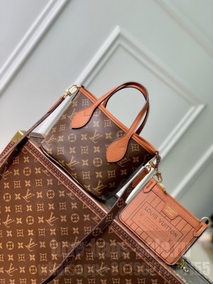 Louis Vuitton REVERSIBLE Neverfull Bandouliere Inside Out BB M12099 Tan