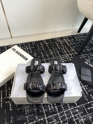 JIL SANDER Slide Mule Black
