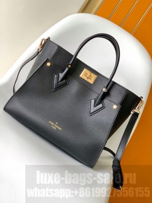 Louis Vuitton Original Leather ON MY SIDE M22225 Black