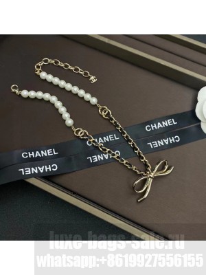 CHANEL Necklace ABA397