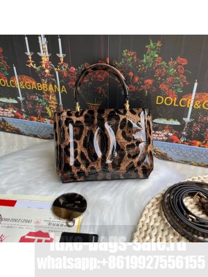 Dolce & Gabbana Patent leather G6002A BLACK&BROWN