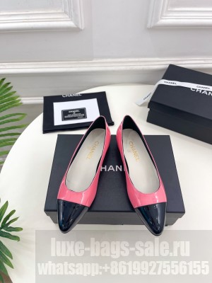 Chanel Women's Ballerinas Flat 2023 Pink 09