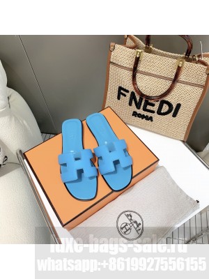 Hermes Oran Flat slippers in epsom leather 067 2021 Collection