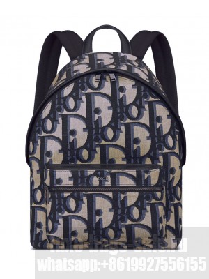 Christian Dior Rider Backpack Dark Blue