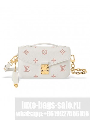 Louis Vuitton Pochette Metis East West M27575 Cream