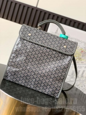 Goyard Saint Léger Backpack Grey