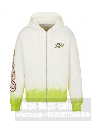 Christian Dior Women's Dior And Kaws Hooded Sweatshirt Cream