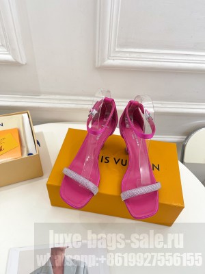 Louis Vuitton Sparkle 9.5cm Heel Sandals 2023 014
