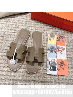 Hermes Oran Flat Slide Sandals 2023 Collection 078