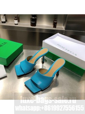Bottega Venta Leather mules with a squared sole heel 9cm 2021 Collection 08
