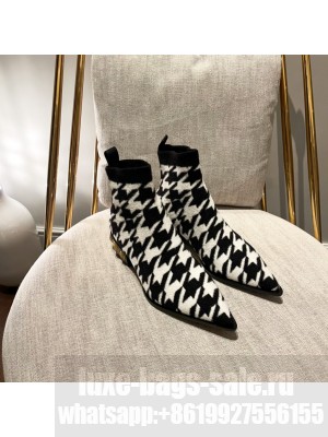 Balmain Women's Stretch Knit Coin Ankle Boots 2022 Collection 06