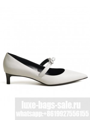 Hermes Women's Kiara 40 Pump White