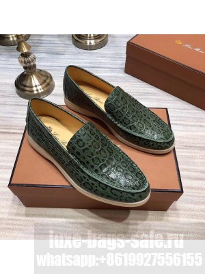 Loro Piana Summer Walk Suede Calf Skin