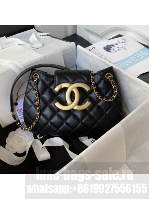Chanel MESSENGER BAG AS4610 black