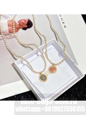 Christian Dior Women's PETIE CD Baroque Necklace 01039 2024