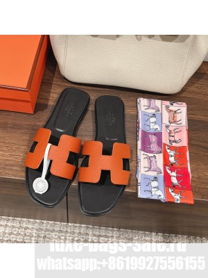 Hermes Oran Flat Slide Sandals 2023 Collection 017