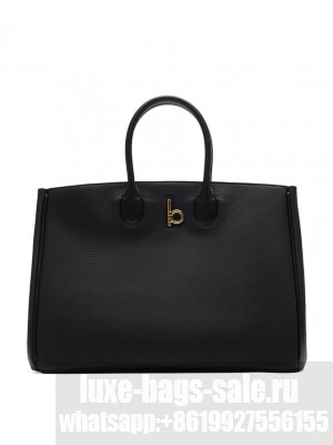 Burberry Medium Rocking Horse Tote Black